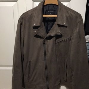Men’s inc suede leather jacket men’s XL